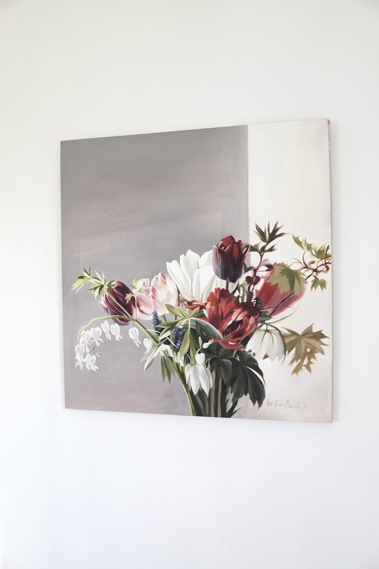 Painting from "Memento Vivere" series 70x70 cm