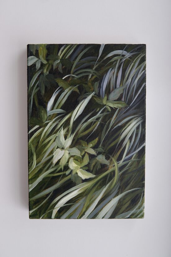 Painting "This is your daily minimum of paying attention to Nature" 30x20 cm