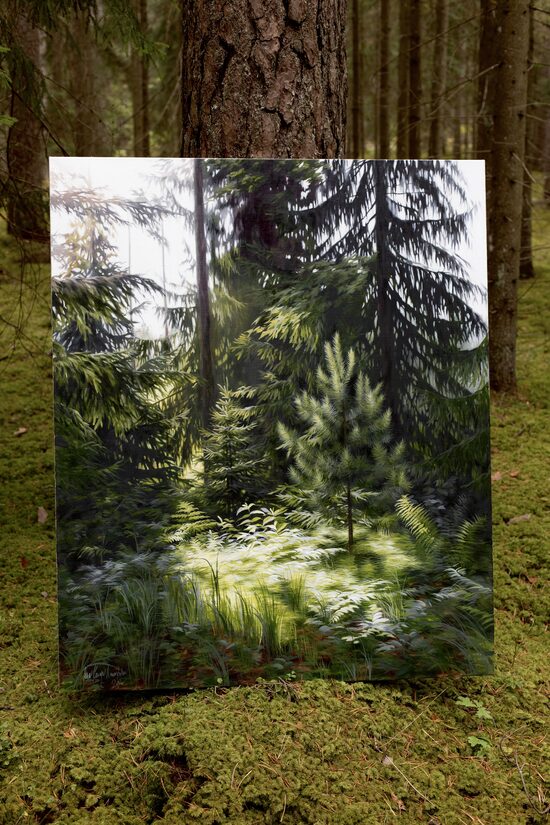 glezna "Bright Future" 120x100 cm