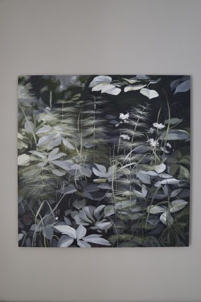 Painting "My heart above my head" 70x70 cm