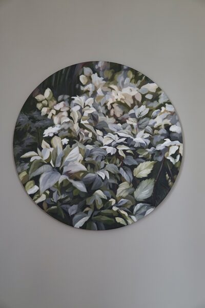  Painting from the series "Special- insignificant- noble", d- 60 cm