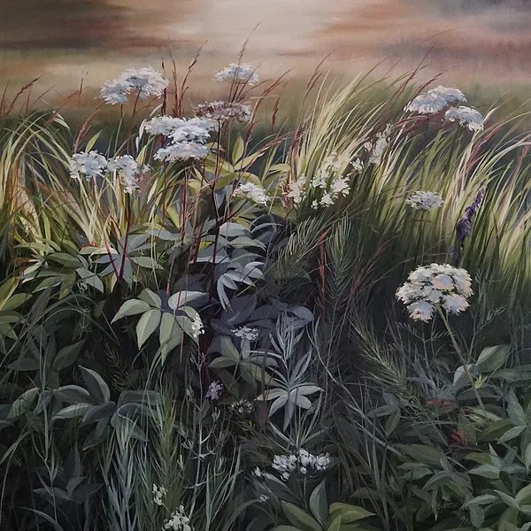"Authentic Reflection" 70x70 cm