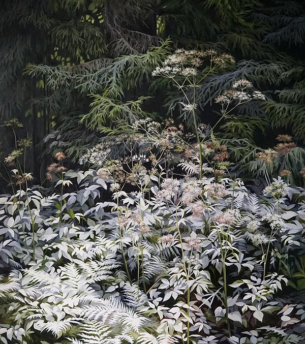 "The Road itself is full of Magic" 120x110 cm, 2025