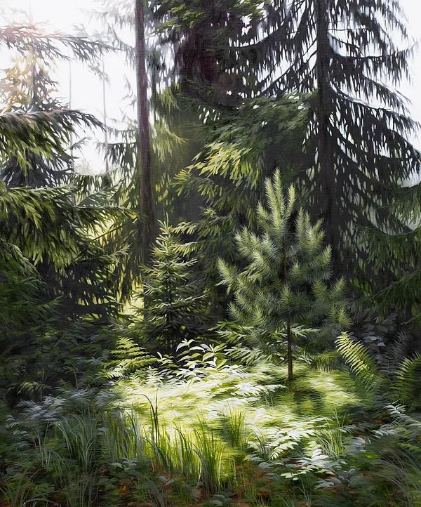 "Bright Future" 120x100 cm, 2025
