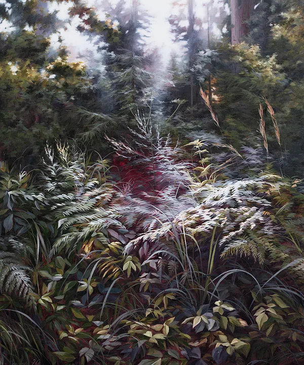 "The High Priestess" 120x100 cm, 2026